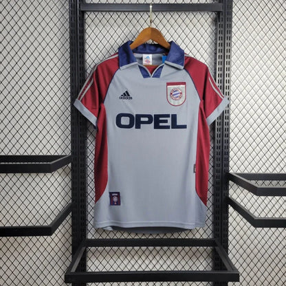 1998-2000 Retro Bayern Munchen Alternativa Visitante