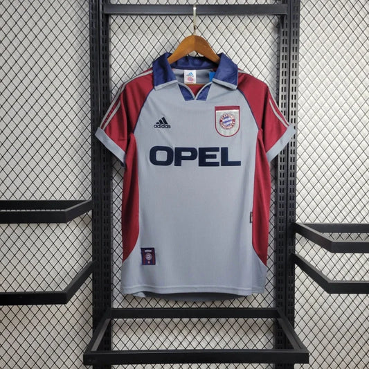 1998-2000 Retro Bayern Munchen Alternativa Visitante