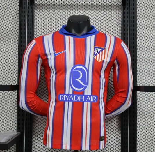 Atletico Madrid 2024/2025 Local Kit Manga Larga