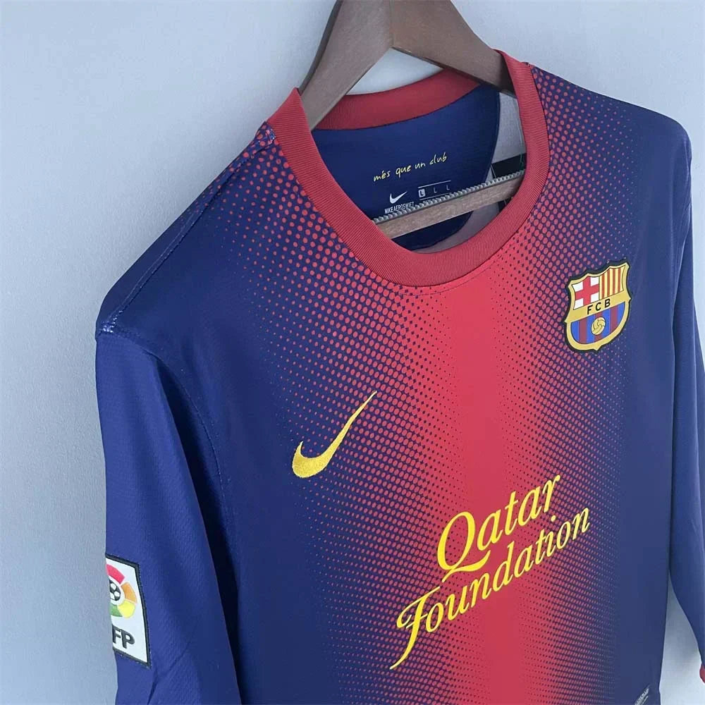 2012-2013 Retro Barcelona Local Long sleeve