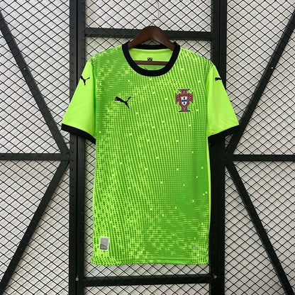 2025 Portugal Green Goalkeeper Kit