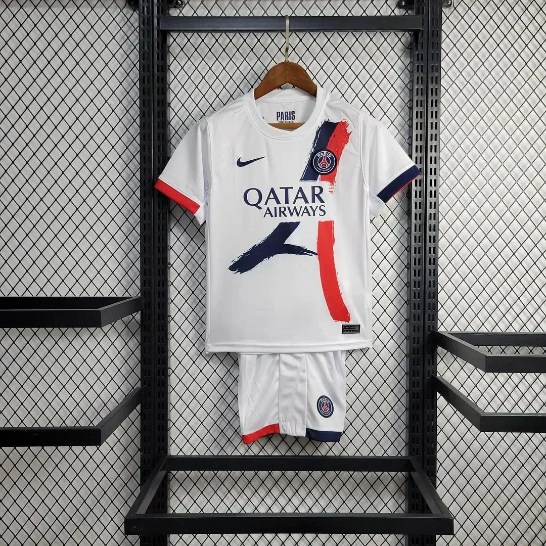 2025-2026 PSG Paris Saint-Germain Visitante Kit Talla Niño