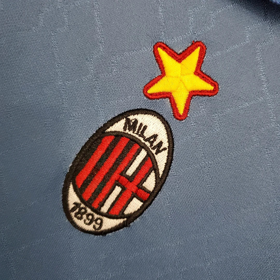 1995/1996 Retro AC Milan Fourth Visitante