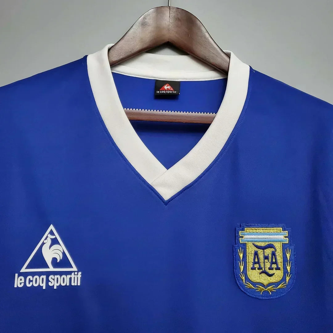 1986 Retro Argentina Visitante
