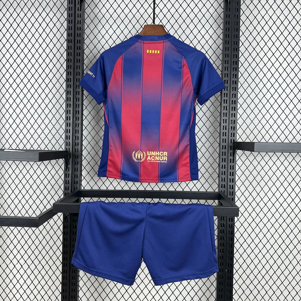 2025/2026 Barcelona Local Kit Talla Niño
