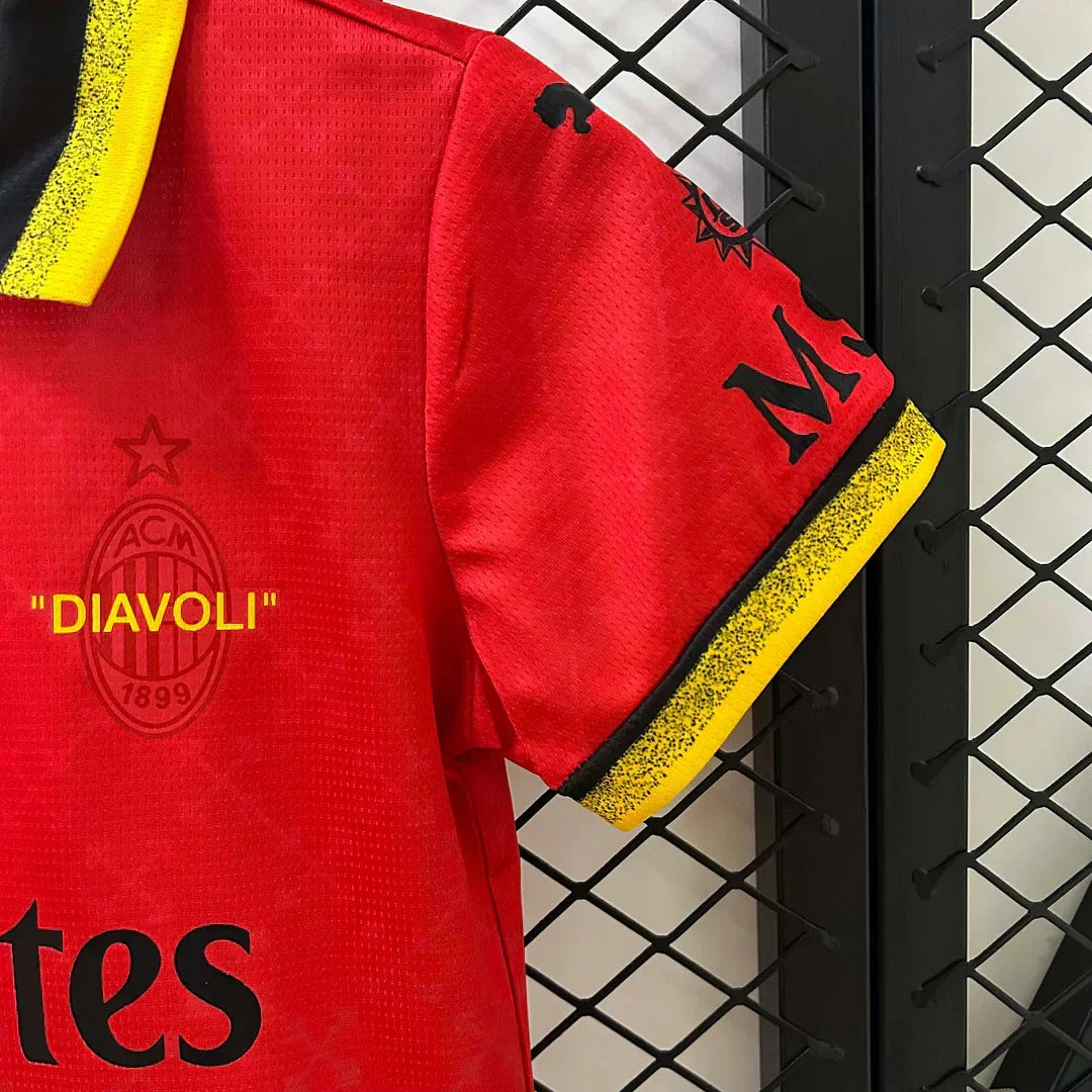 2024/2025 AC Milan X Off White Edición Especial Talla Niño