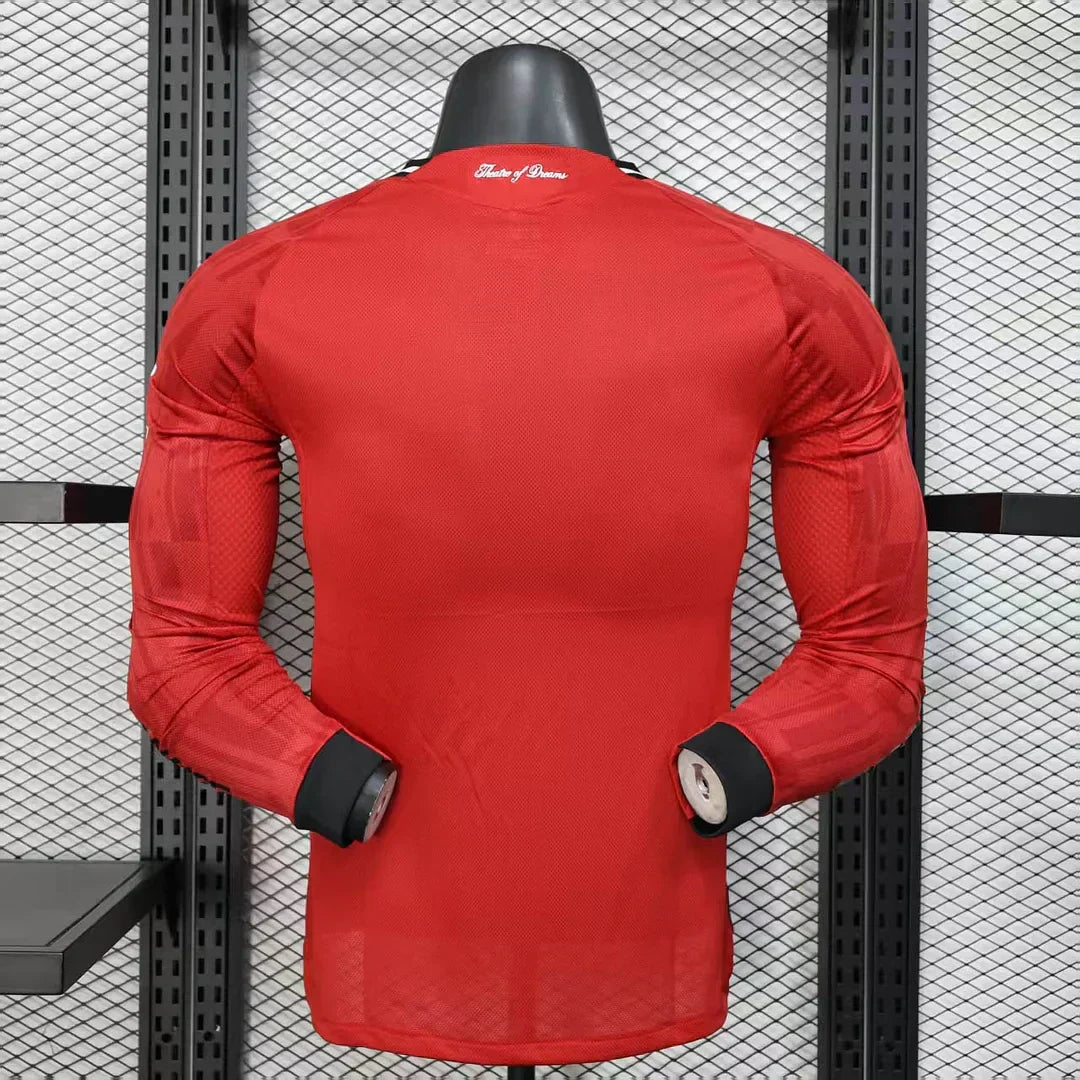 2025/2026 Manchester United Local Manga Larga