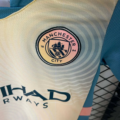 2024/2025 Manchester City Fourth Visitante Talla Niño