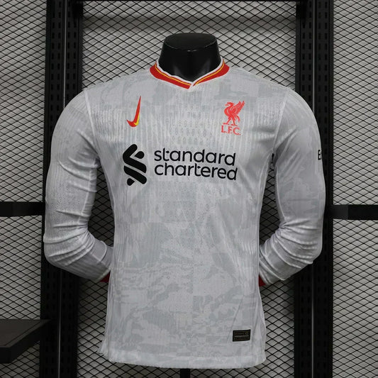 Liverpool 2024/2025 Alternativa Kit Manga Larga