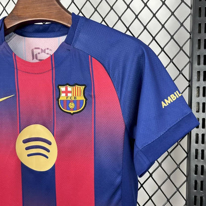 2025/2026 Barcelona Local Kit Talla Niño
