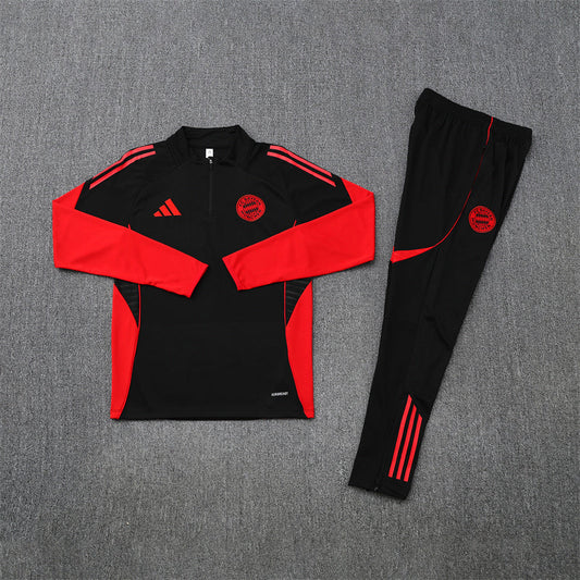 2025/2026 Bayern Munchen Black and Red Chándal