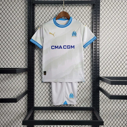 2023/2024 Olympique de Marseille Local Kit Talla Niño
