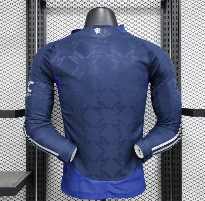 Manchester United 2024/2025 Visitante Kit Manga Larga