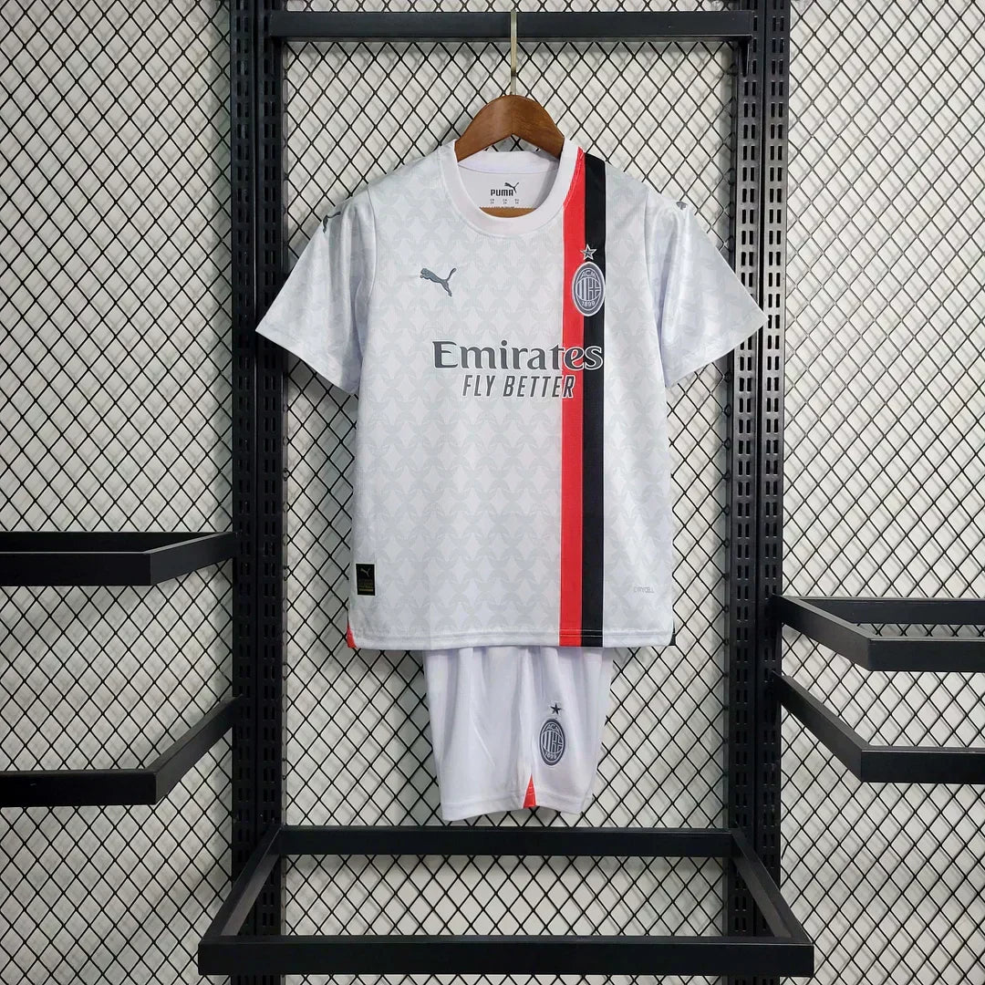 2023/2024 AC Milan Visitante Talla Niño