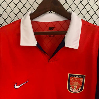 1998-1999 Retro Arsenal Local Manga Larga