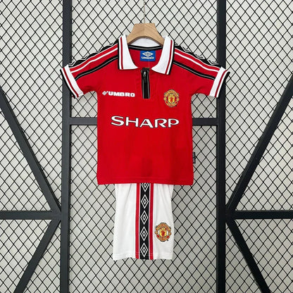 Manchester United 1998/1999 Local Talla Niño