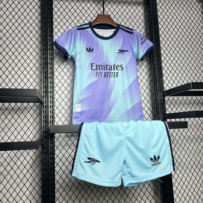2024/2025 Arsenal Alternativa Visitante Kit Talla Niño