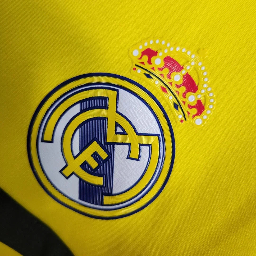 2011/2012 Retro Real Madrid Yellow Goalkeeper Kit
