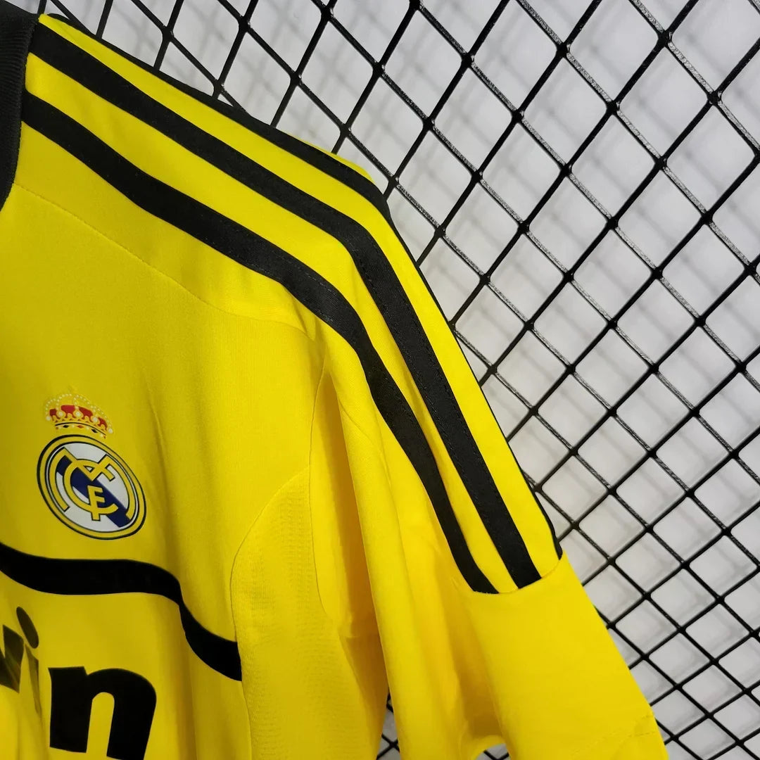 2011/2012 Retro Real Madrid Yellow Goalkeeper Kit