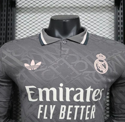 Real Madrid 2024/2025 Alternativa Kit Manga Larga