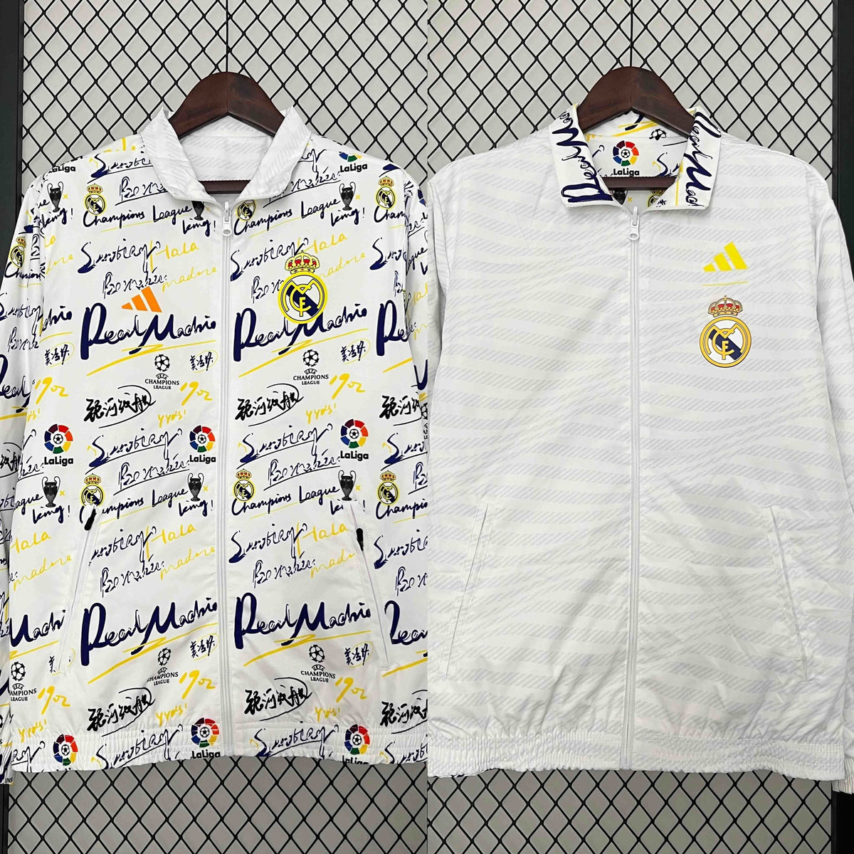 Cortavientos Reversible Real Madrid