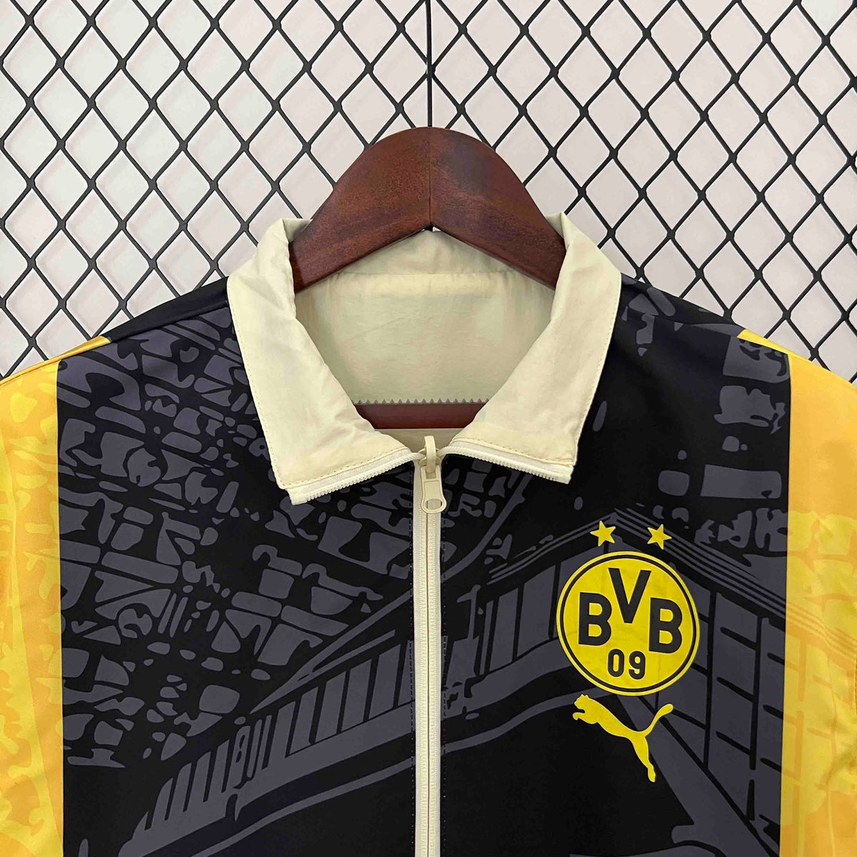 Cortavientos Reversible Borussia Dortmund