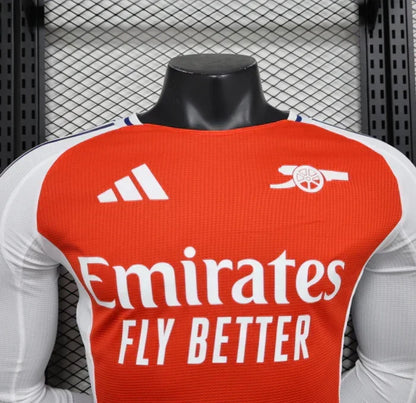Arsenal 2024/2025 Local Kit Manga Larga