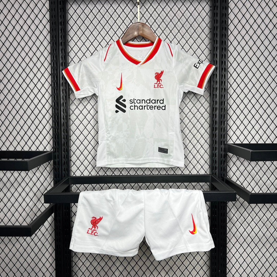Liverpool 2024/2025 Alternativa Kit Talla Niño