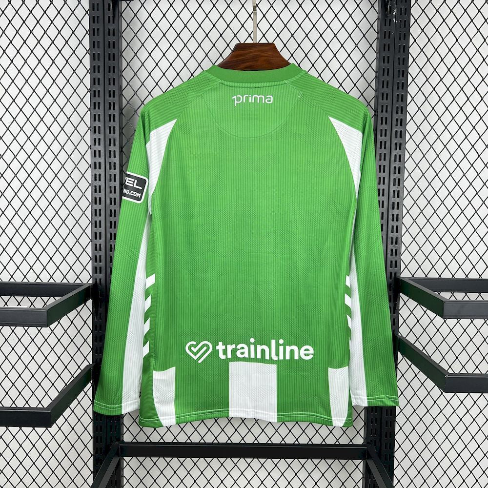 2025/2026 Real Betis Local Manga Larga