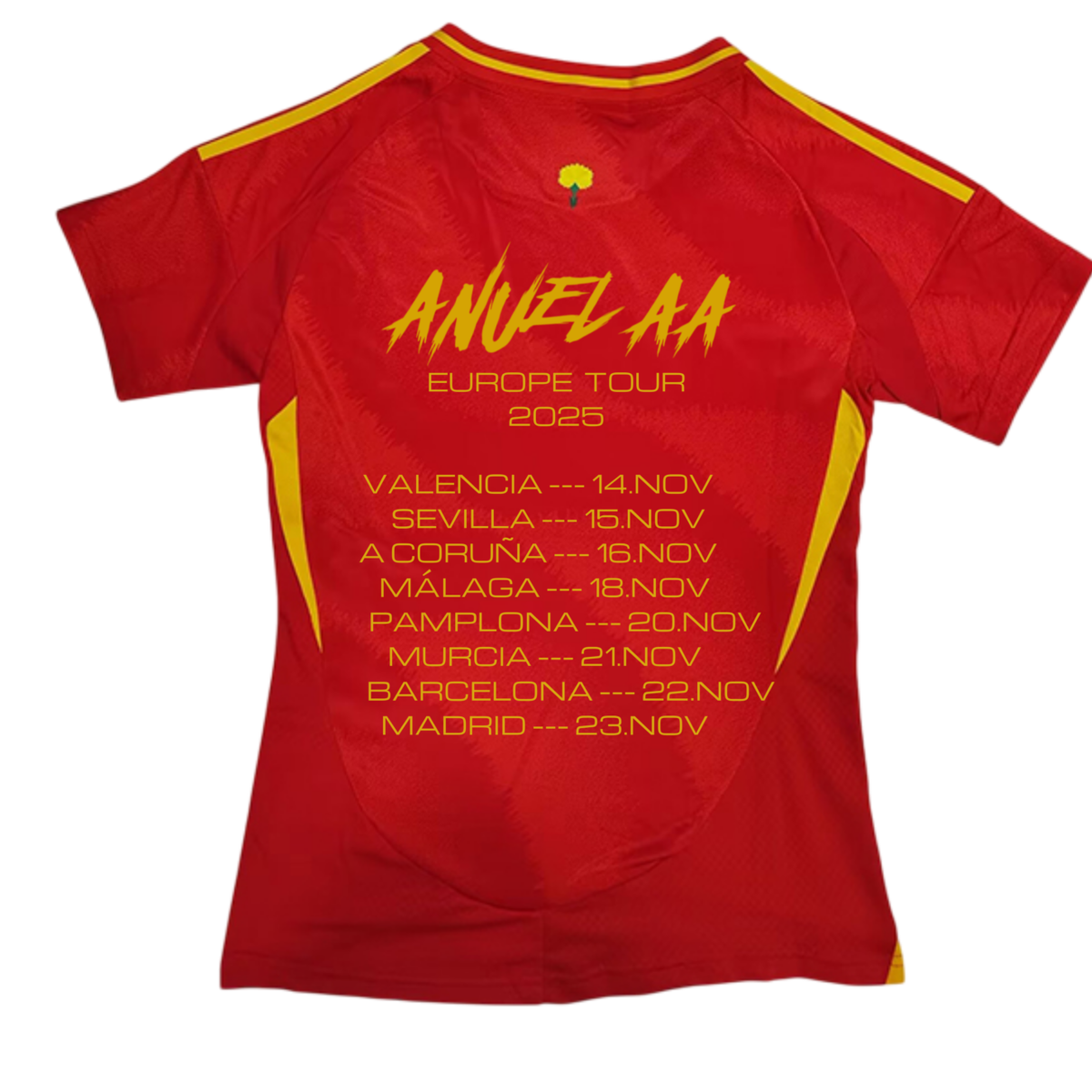 Anuel x España RHLM Tour