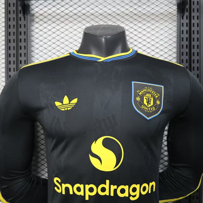 2025/2026 Manchester United Alternativa Manga Larga