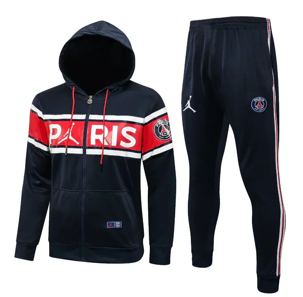 PSG Paris Saint Germain Dark Blue and Red Chándal