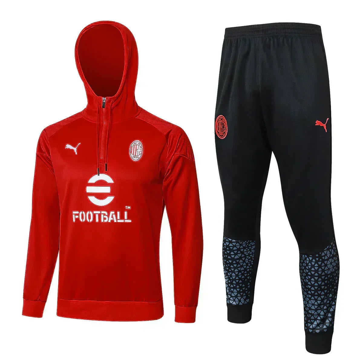 AC Milan Red and Black Chándal