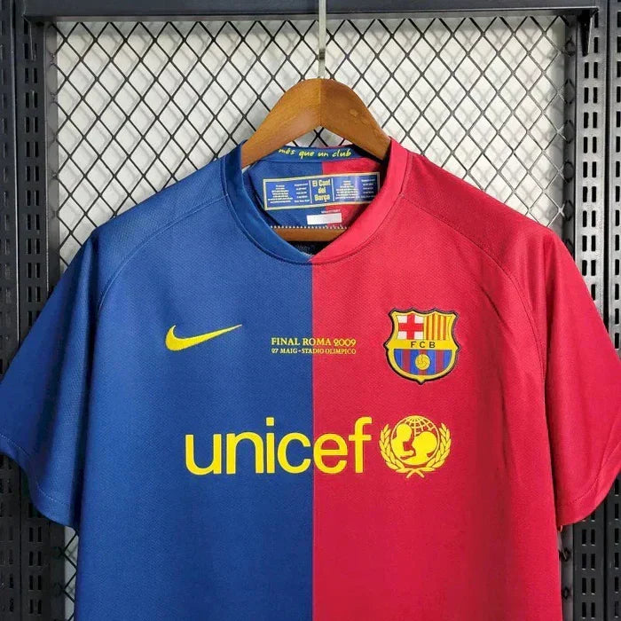 Barcelona Retro Local 2008/2009 UCL Final Kit