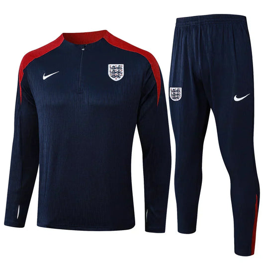 England Dark Blue and Red Chándal