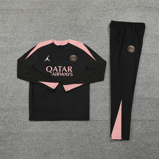 PSG Paris Saint Germain Black and Pink Chándal