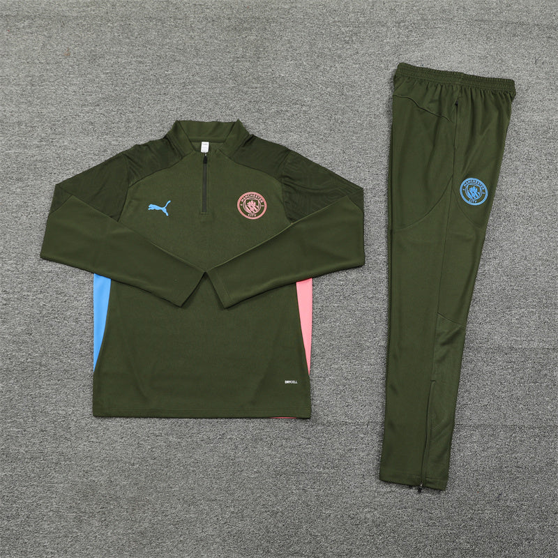 Manchester City Military Green Chándal
