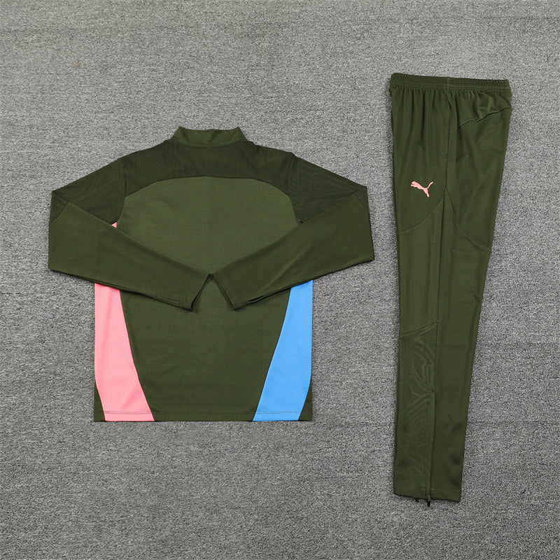 Manchester City Military Green Chándal