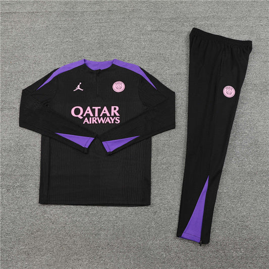 PSG Paris Saint Germain Black and Purple Chándal