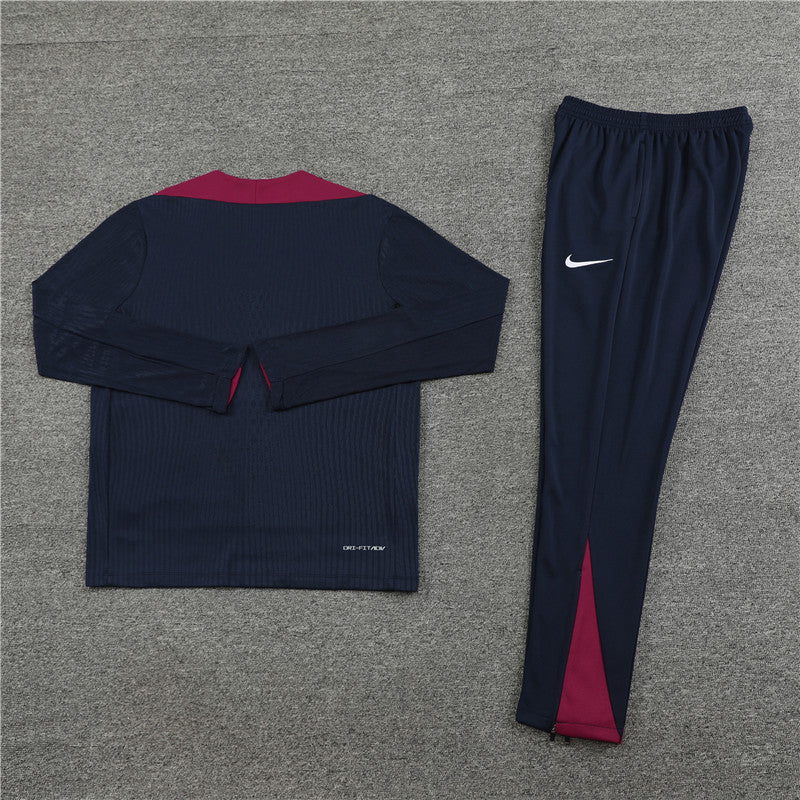 England Dark Blue and Red Chándal