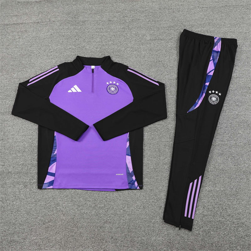 Germany Black and Purple Chándal
