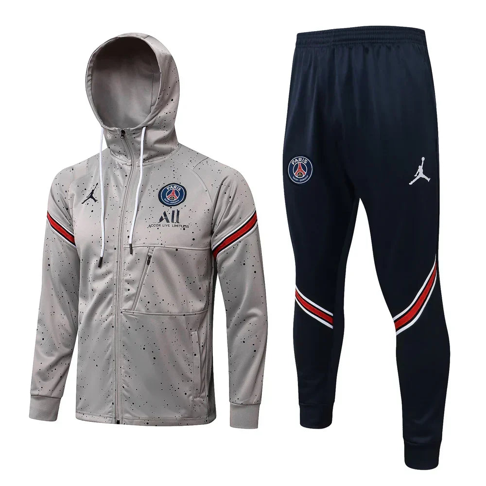 PSG Paris Saint Germain Dark Blue and Grey Chándal