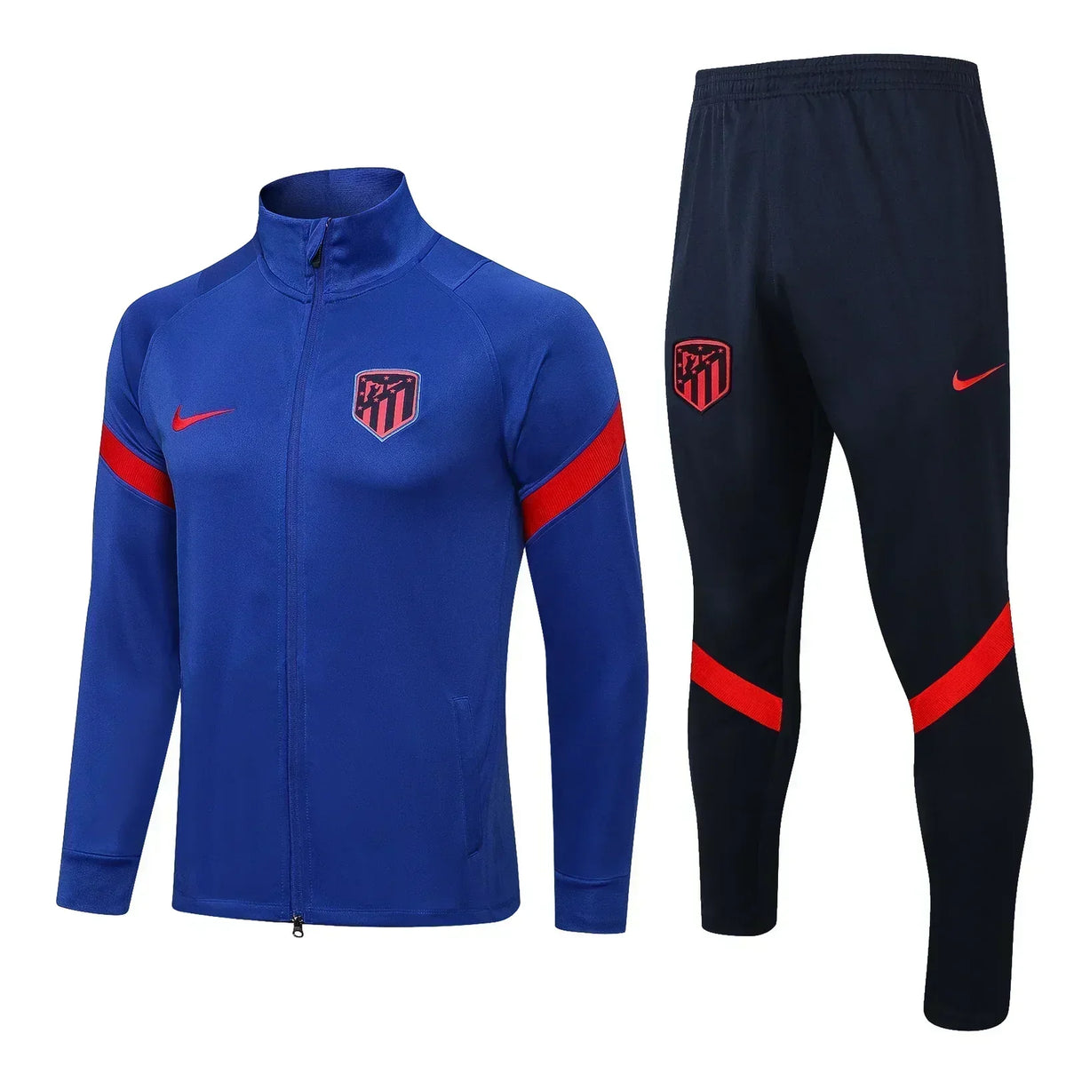 Atletico Madrid Dark Blue and Blue Chándal