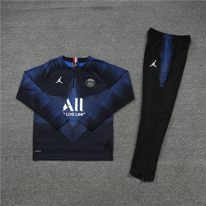 PSG Paris Saint Germain Black and Blue Chándal