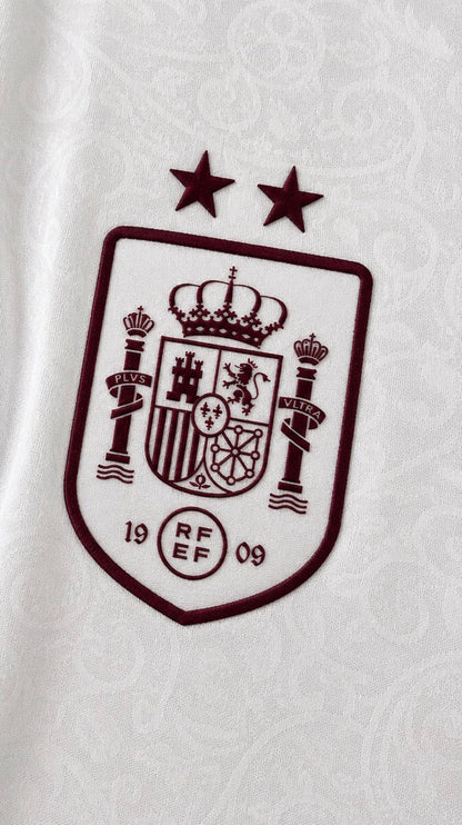 España Visitante Mundial 2026 DOS ESTRELLAS+ PARCHE CAMPEONES Niño