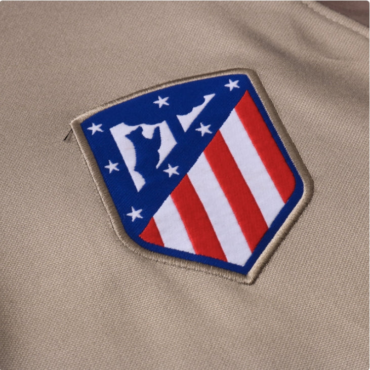 Atletico Madrid Military Green and Beige Chándal