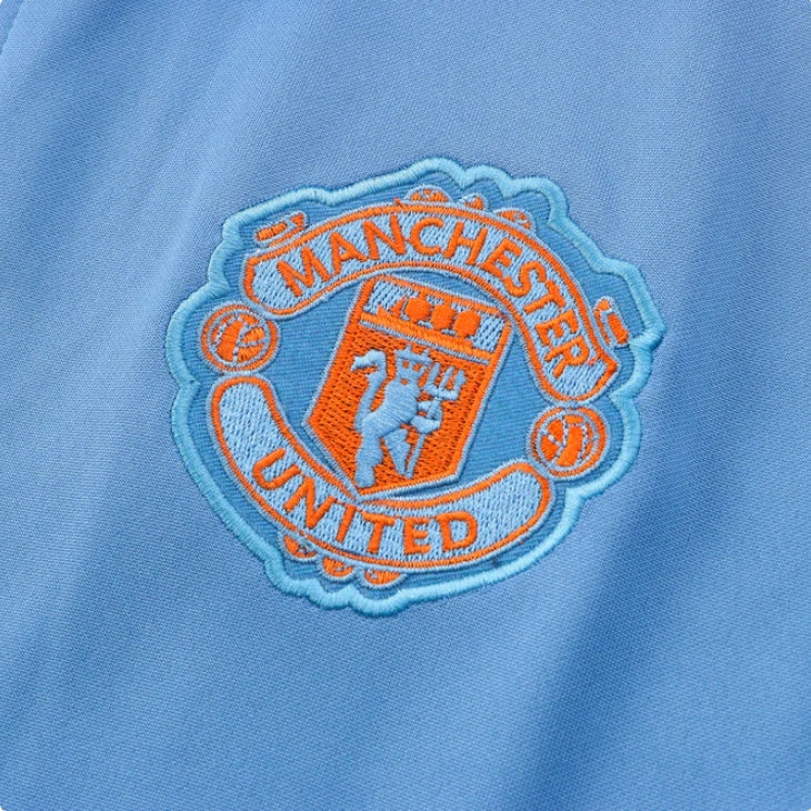 Manchester United Dark Blue and Light Blue Chándal