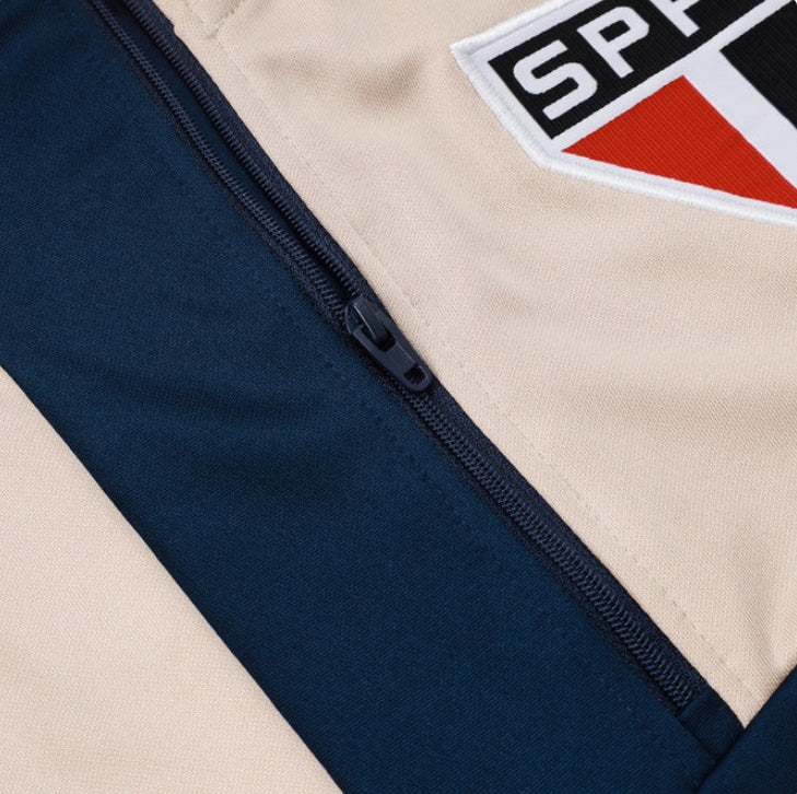 Sao Paolo Dark Blue and Beige Chándal