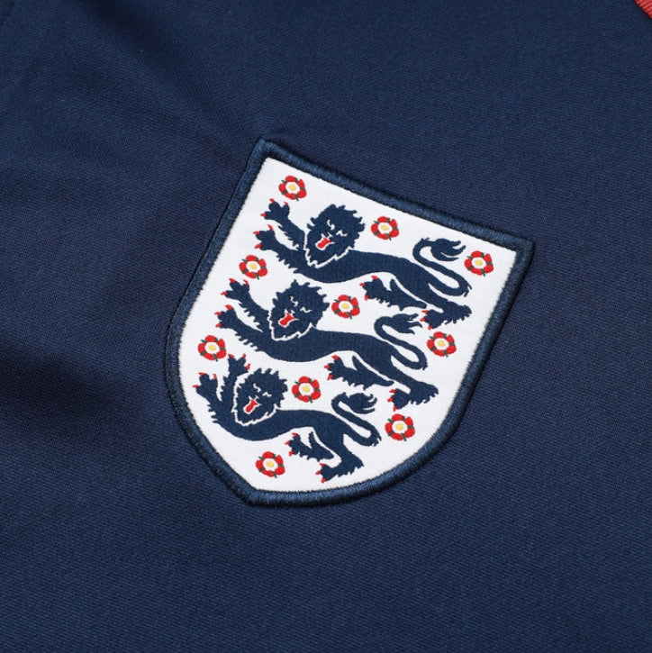 England Dark Blue and Red Chándal