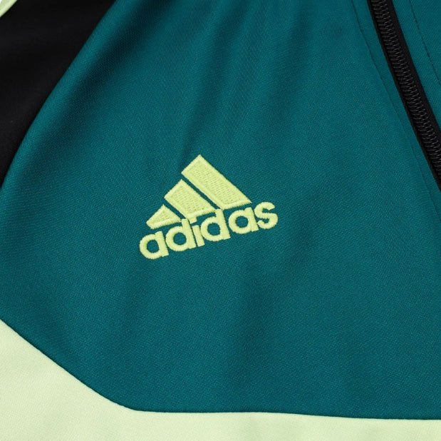 Manchester United Black and Dark Green Chándal